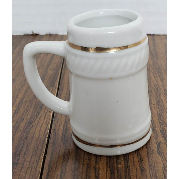 Vintage Panama City Beach Ceramic Souvenir Mini Stein Toothpick Holder - Picture 3 of 10